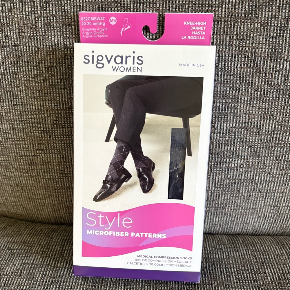 NWT Sigvaris Knee High Compression Socks